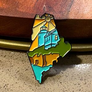 Maine Pin - Bass Harbor Head Light, Acadia National Park